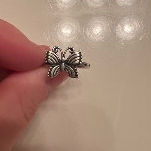 James Avery butterfly ring